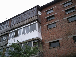 Большие балконы