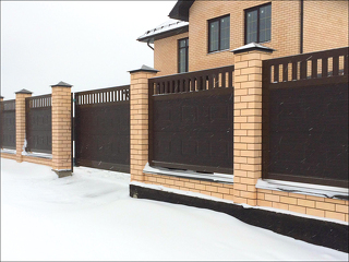 Калитки и заборные секции